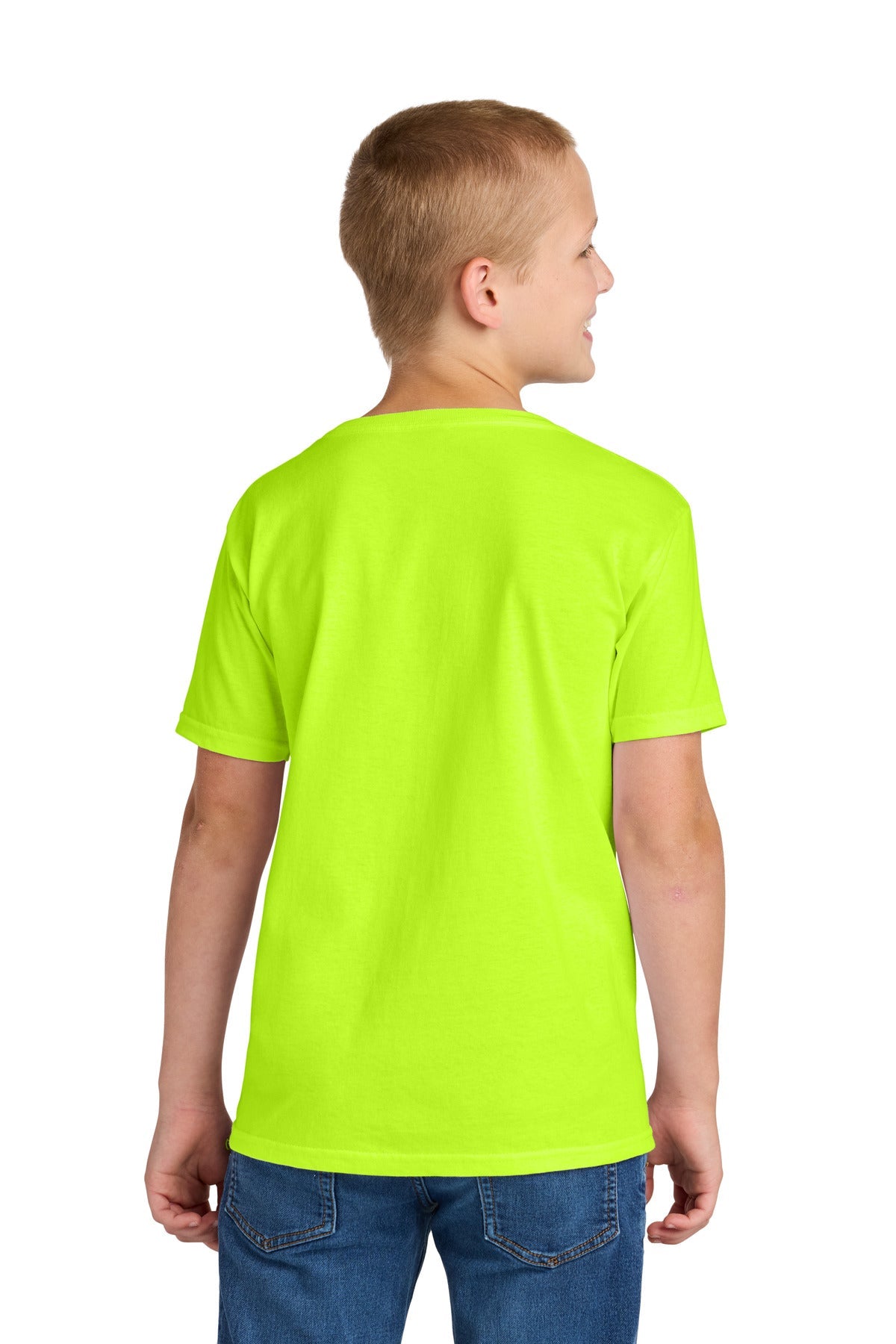 SftyGrn Jerzees Classics Youth Cotton T-Shirt 363Y
