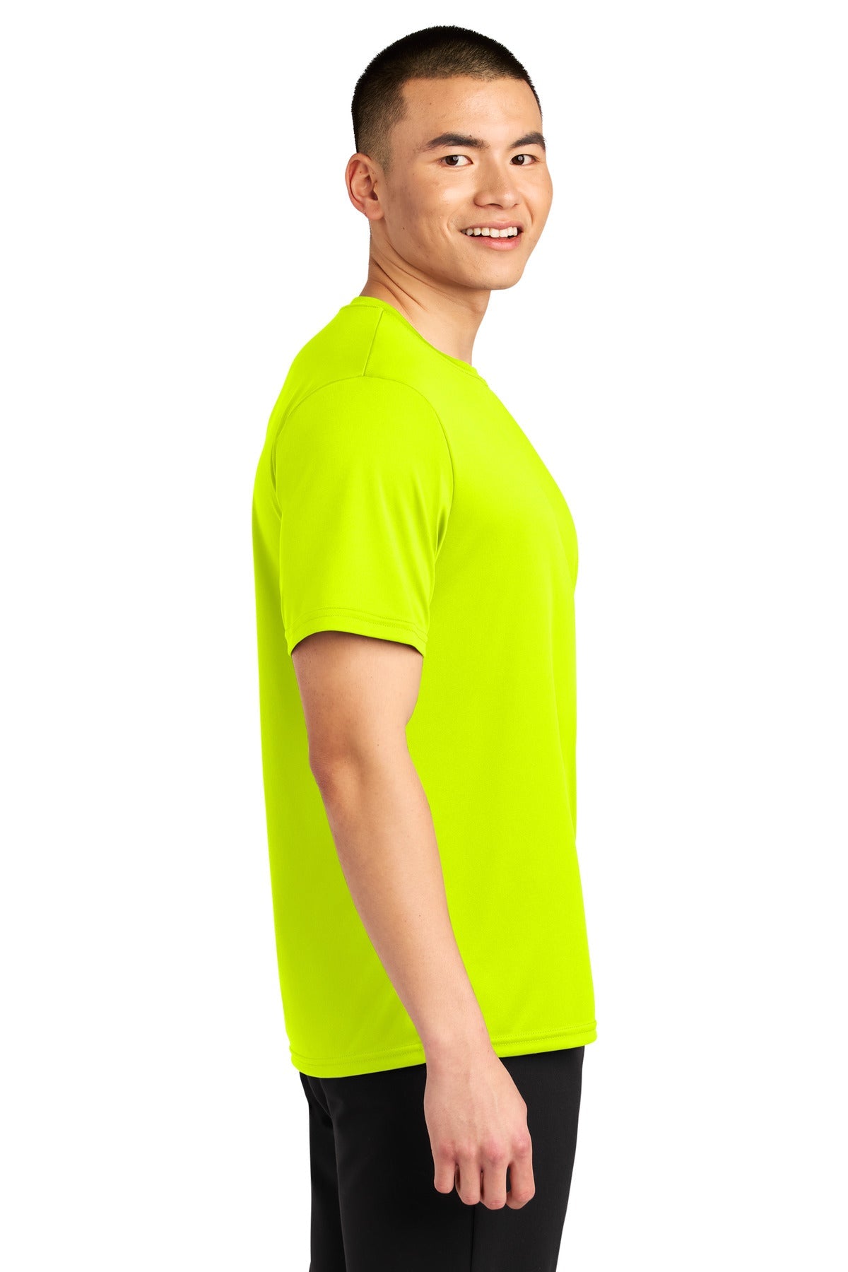 SftyYellow A4 Sprint Performance Tee A4N3402