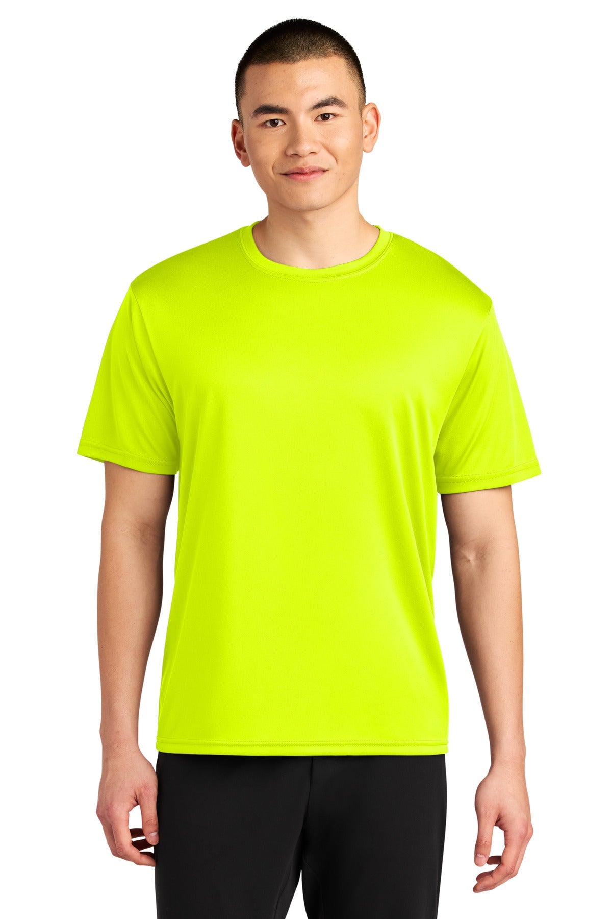 SftyYellow A4 Sprint Performance Tee A4N3402
