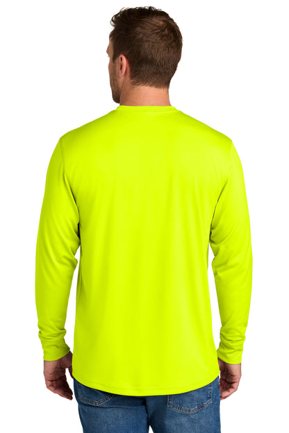 SftyYellow CornerStone Workwear Pro Long Sleeve Pocket Tee CS440LSP