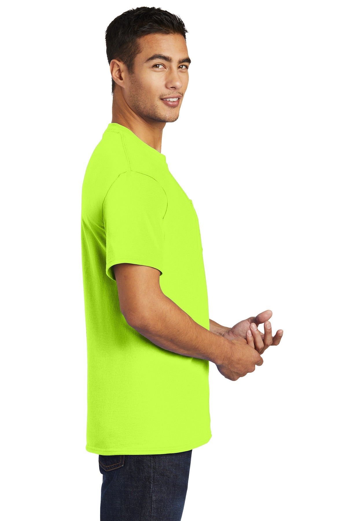 SGreen Port & Co Essential Pocket Tee. PC61P