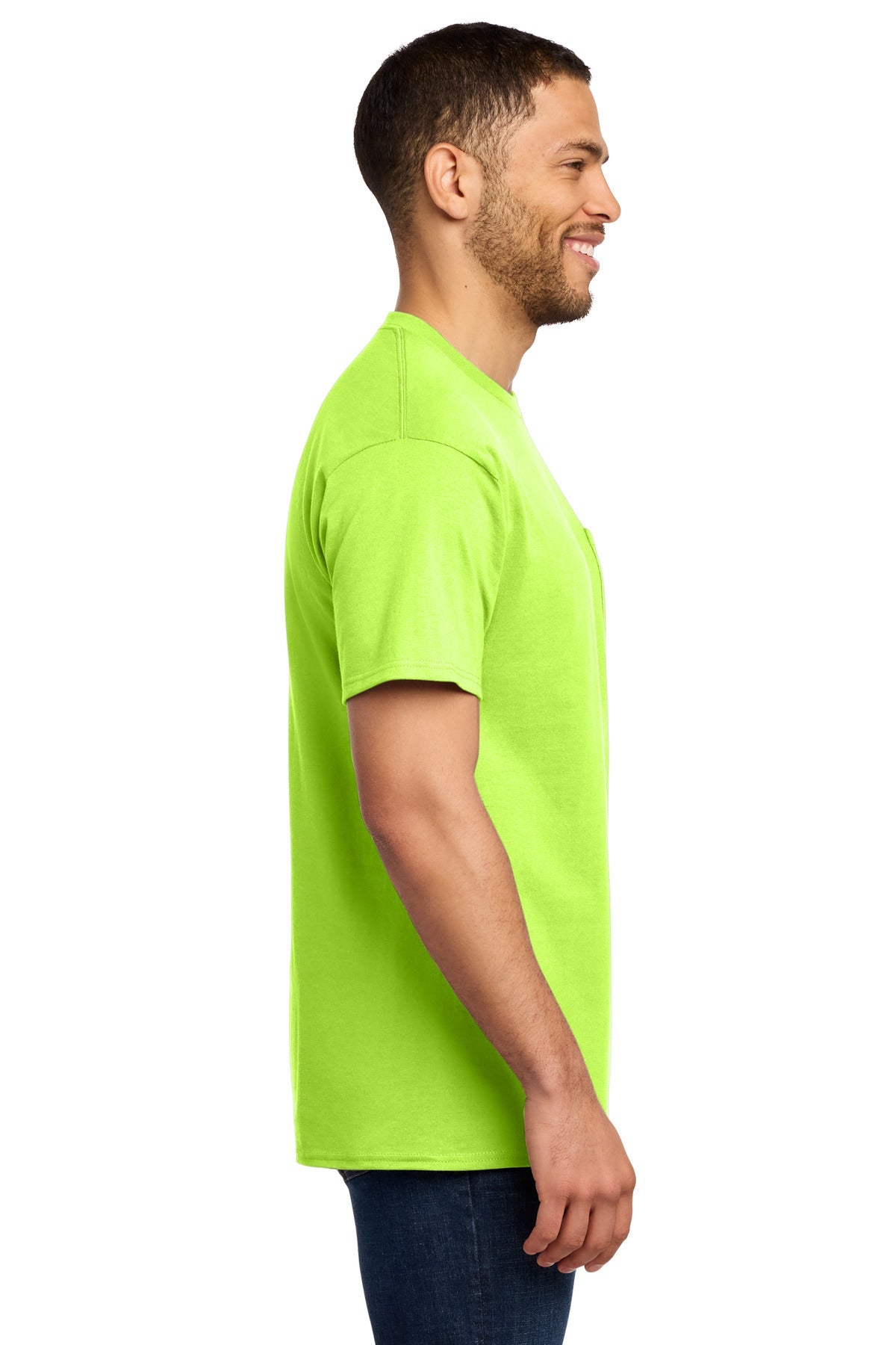 SGreen Port & Co Essential Pocket Tee. PC61P