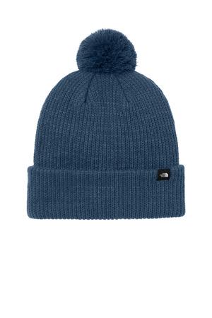 ShadyBlue DISCONTINUED The North Face Pom Beanie NF0A7RGI