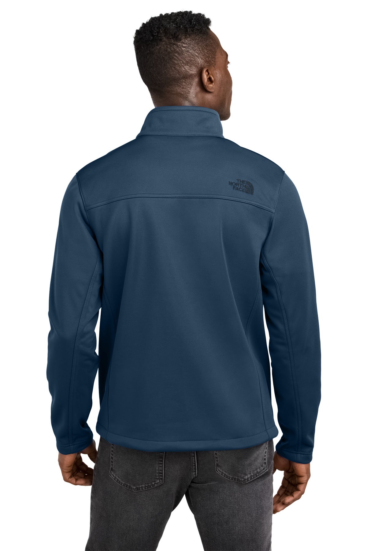 ShadyBlue The North Face Chest Logo Ridgewall Soft Shell Jacket NF0A88D5