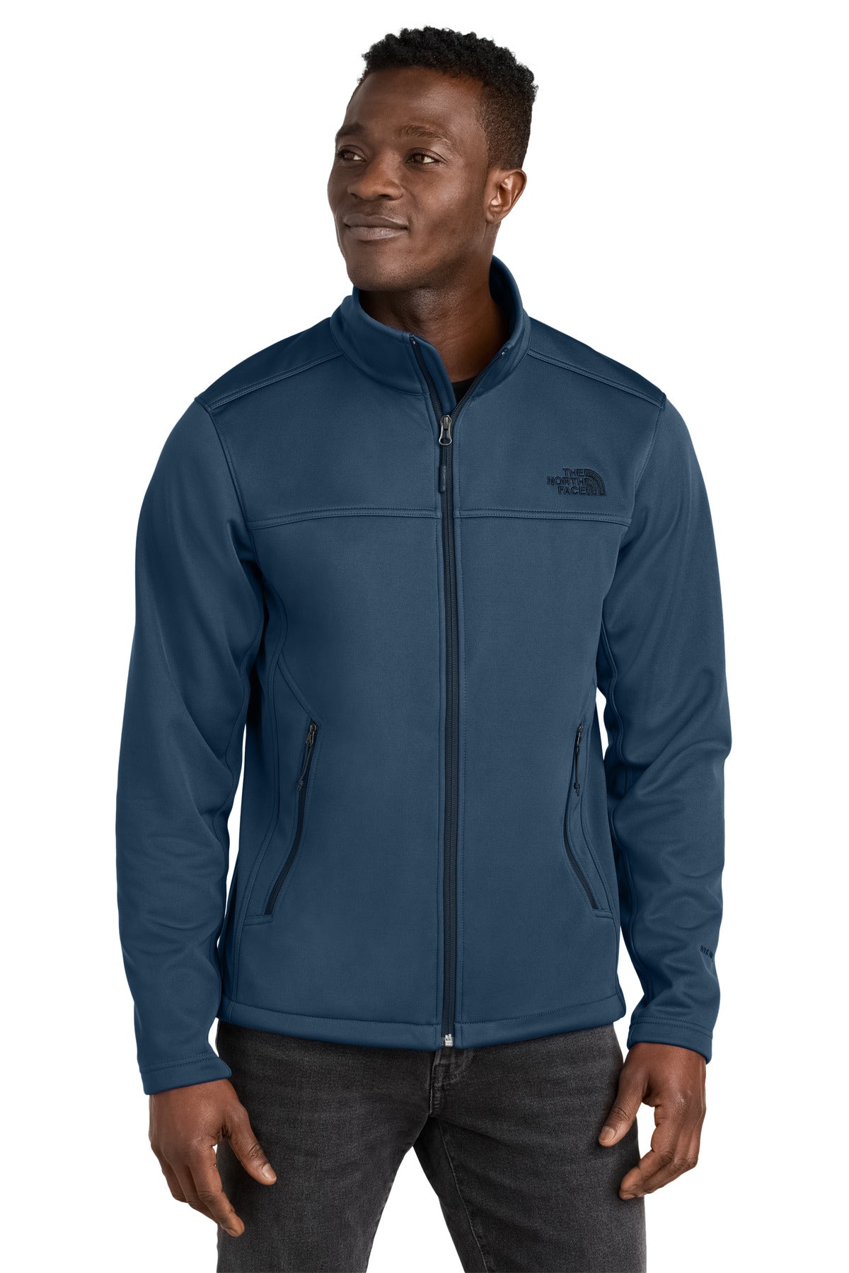 ShadyBlue The North Face Chest Logo Ridgewall Soft Shell Jacket NF0A88D5