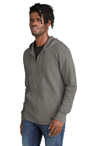 ShdGyHthr New Era Thermal Full-Zip Hoodie NEA141