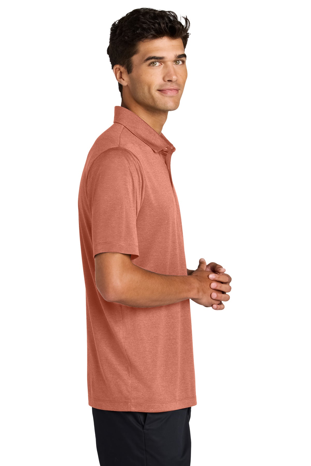 SiennaHthr Mercer+Mettle Recharge Jersey Polo MM1020