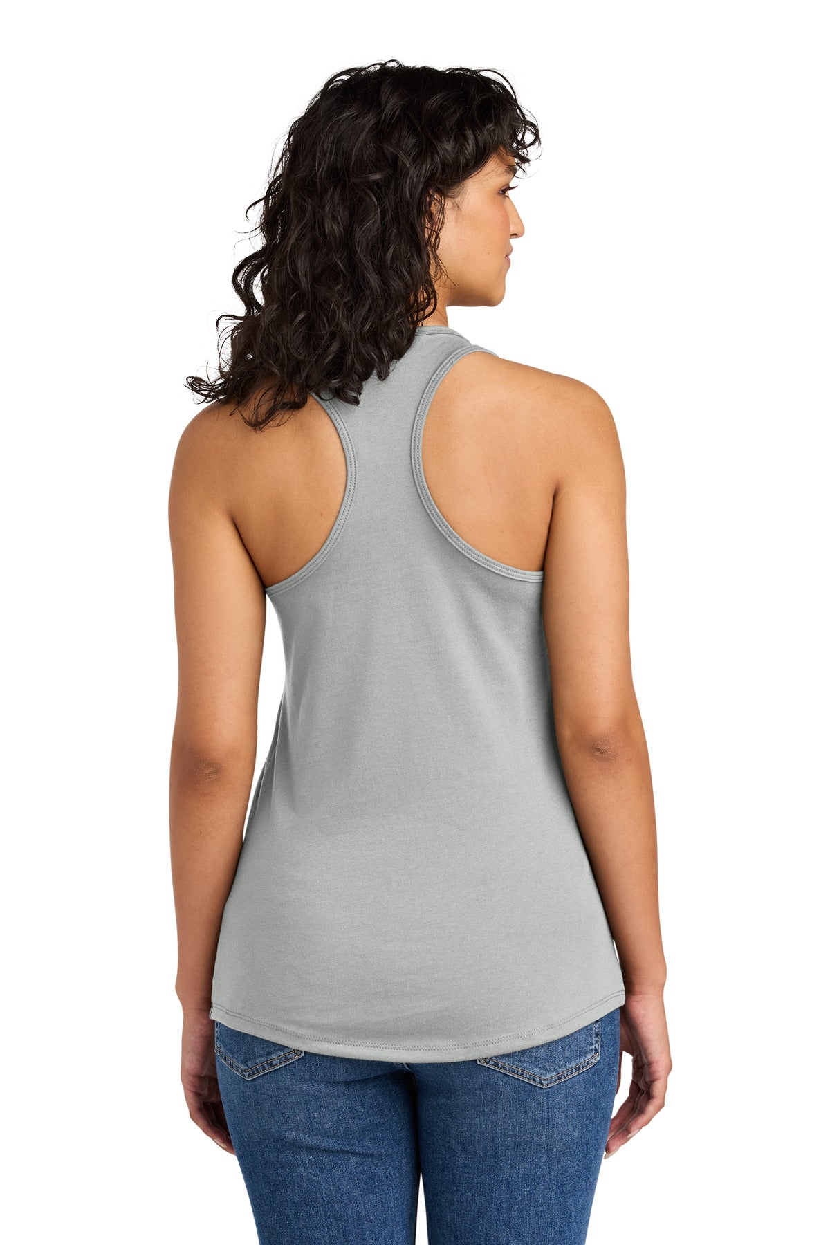 Silver Next Level Apparel Women's Ideal Racerback Tank NL1533