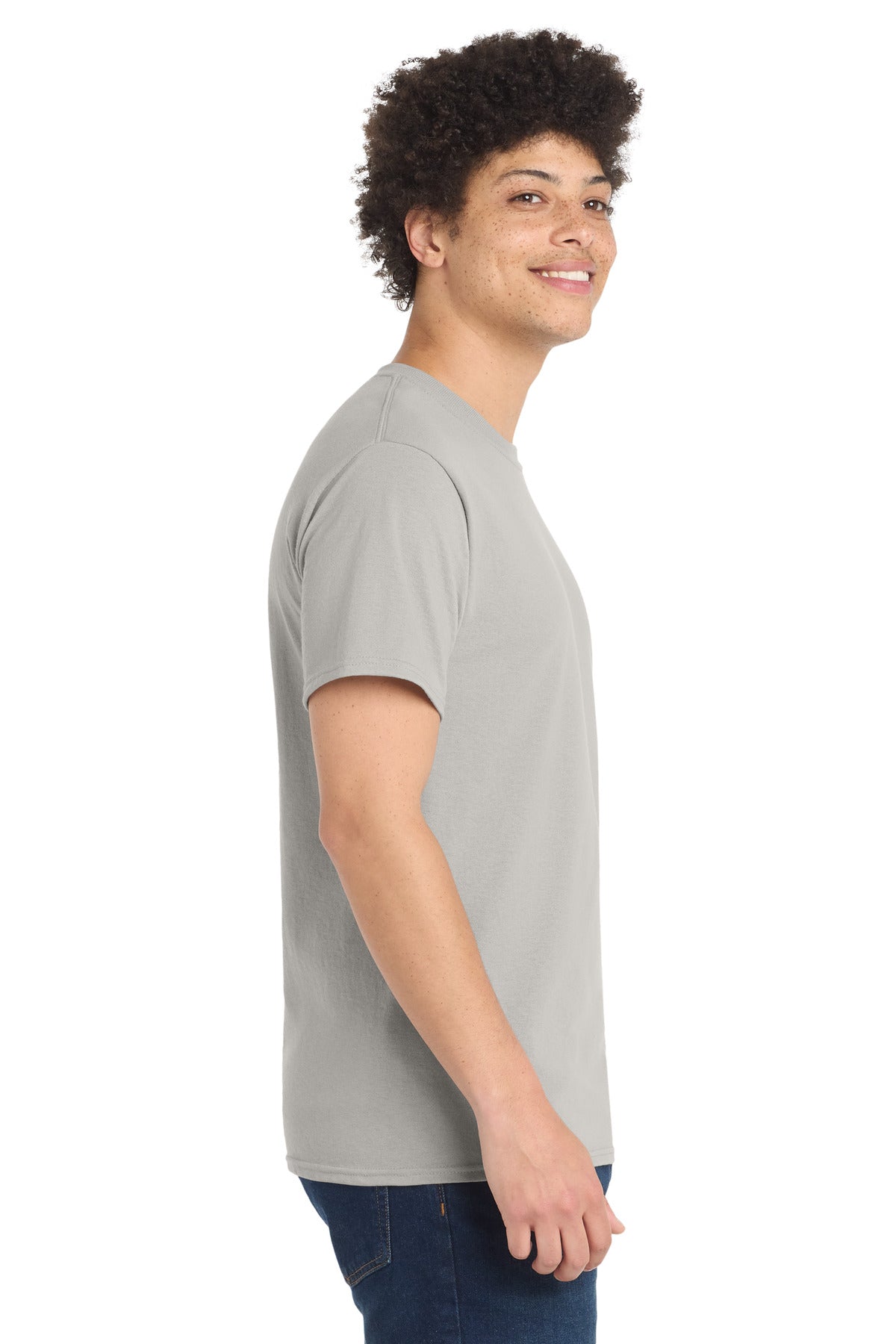 Silver Port & Co Core Blend Tee. PC55