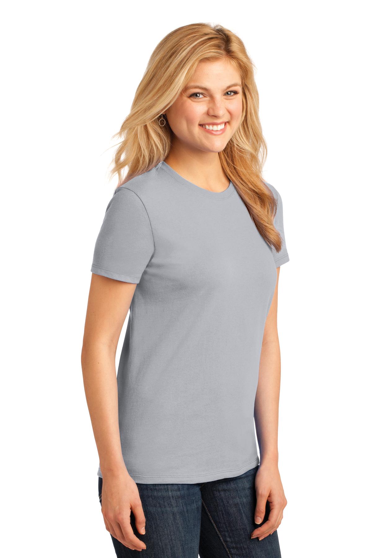 Silver Port & Co Women's Core Cotton Tee. LPC54