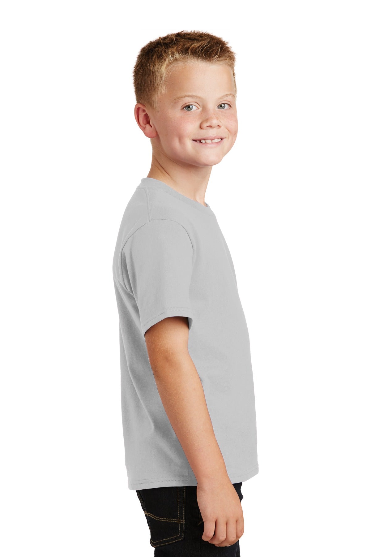 Silver Port & Co Youth Fan Favorite Tee. PC450Y