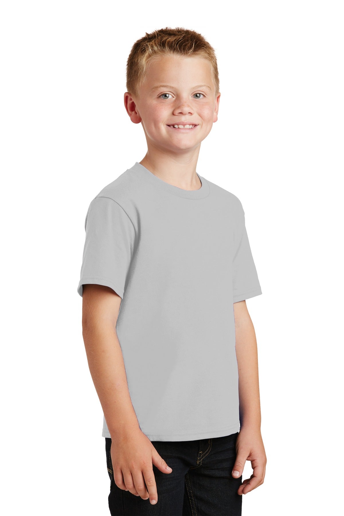 Silver Port & Co Youth Fan Favorite Tee. PC450Y