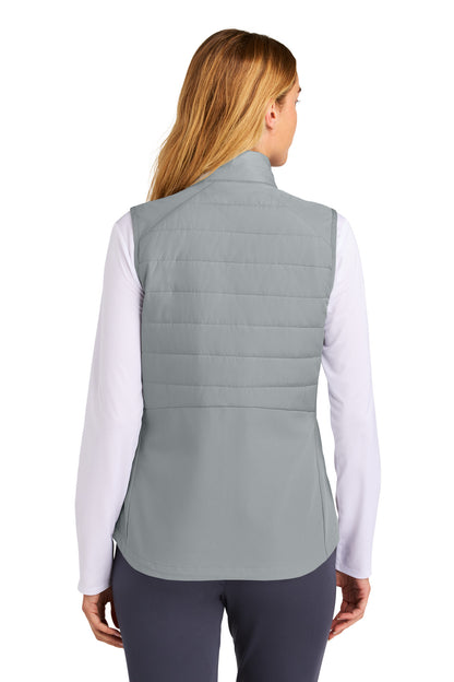 Silver Sport-Tek Women's Teknical Hybrid Vest LST941