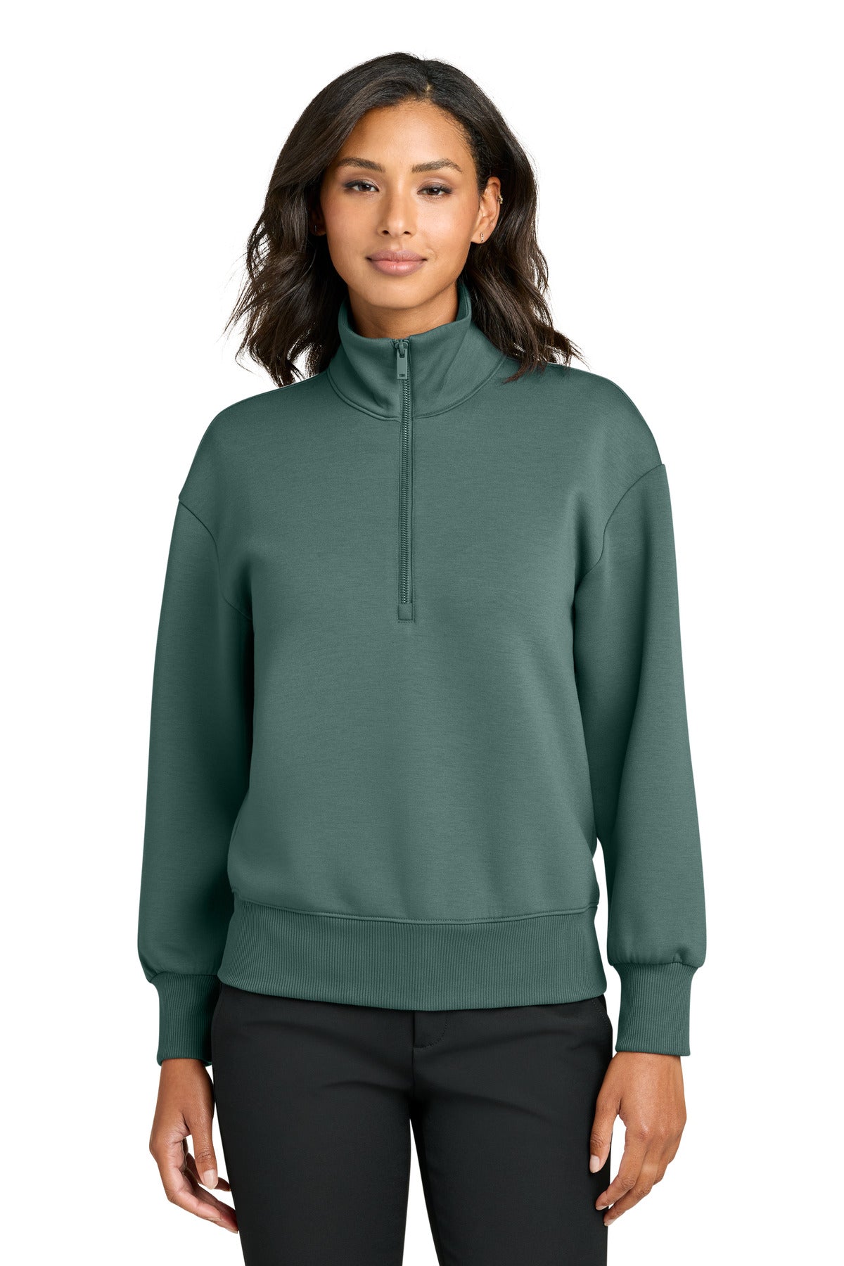 SilverPine Mercer+Mettle Women's Soft Spacer 1/4-Zip MM3101