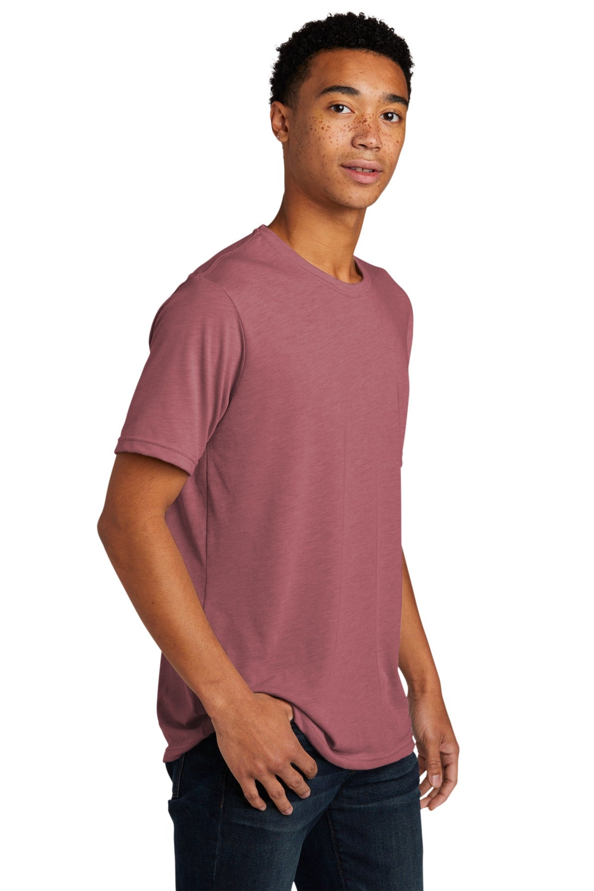 SmkPaprika Next Level Apparel Adult Poly/Cotton Tee. NL6200