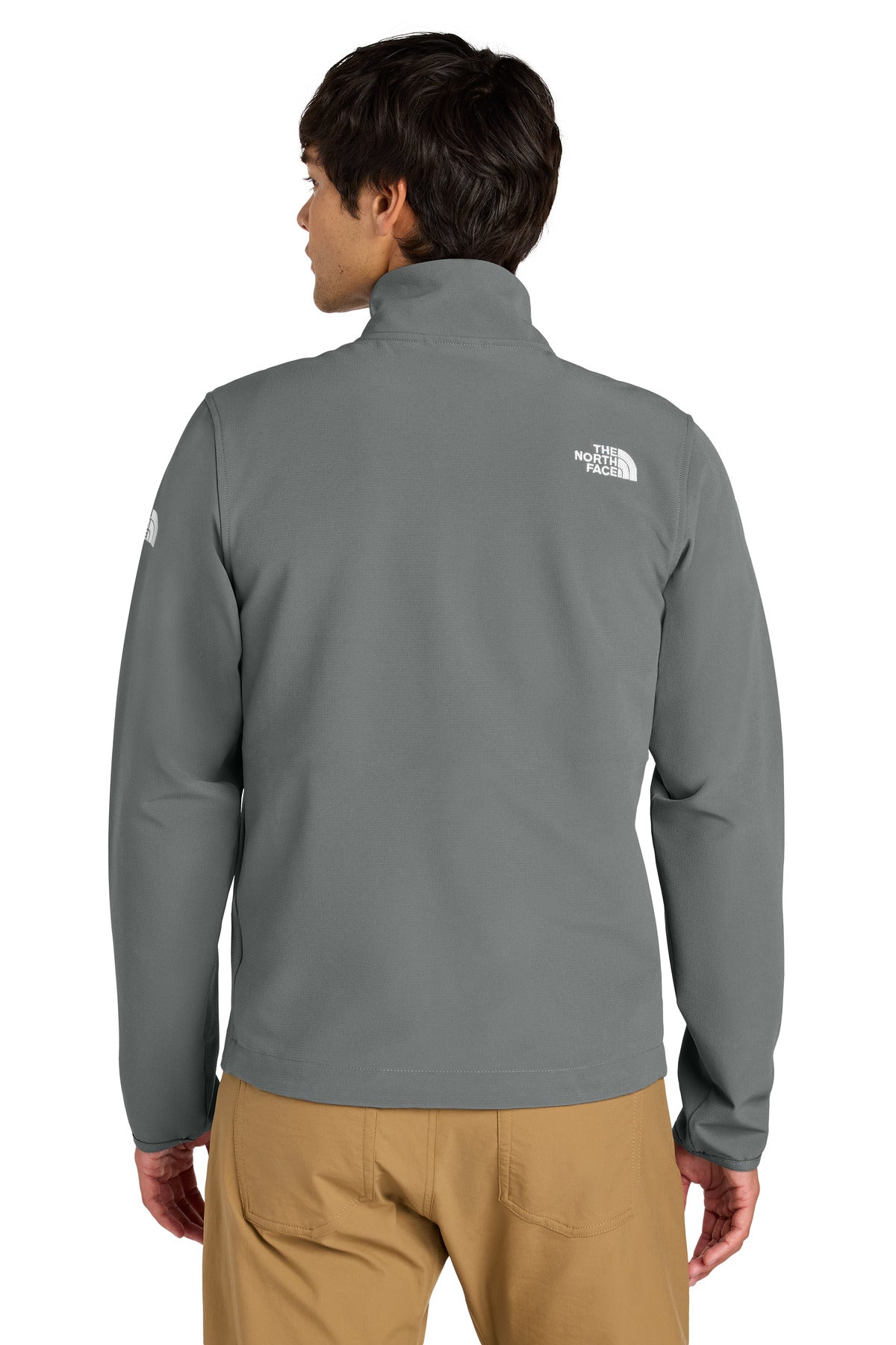 SmokedPrGy The North Face Edge Stretch Soft Shell Jacket NF0A8ENN