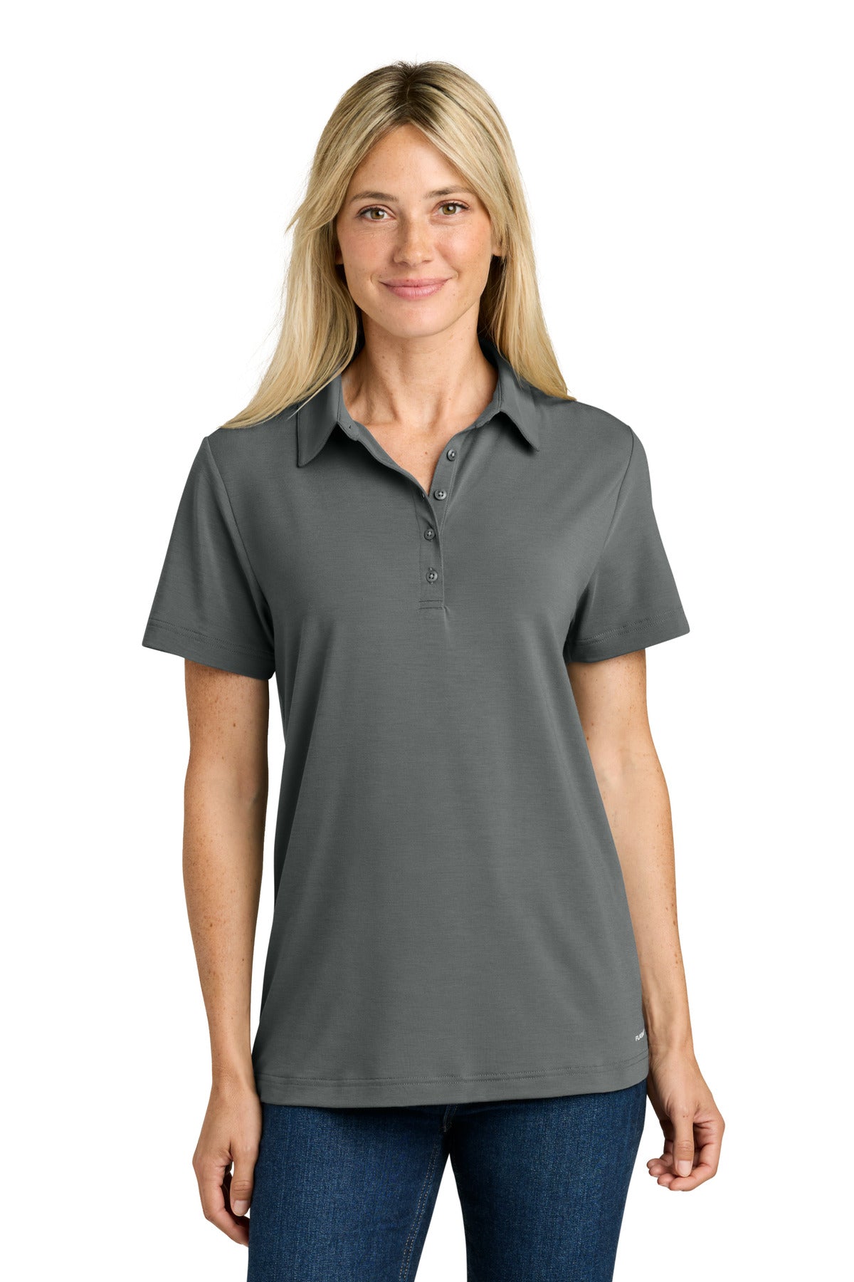 SmokedPrGy The North Face Women's Canyon Crest Polo NF0A8GE1