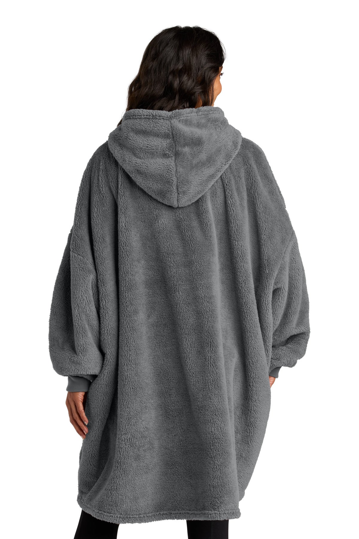 SmokeGrey Port Authority Plush Poncho BP42