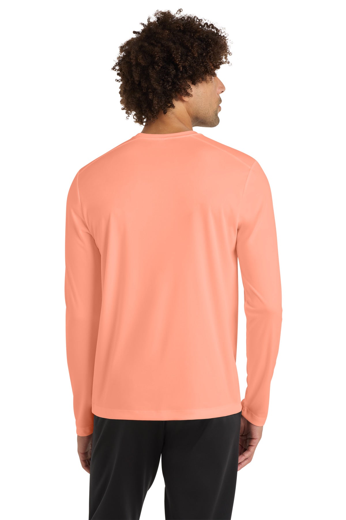 Soft Coral Sport-Tek Posi-UV Pro Long Sleeve Tee. ST420LS