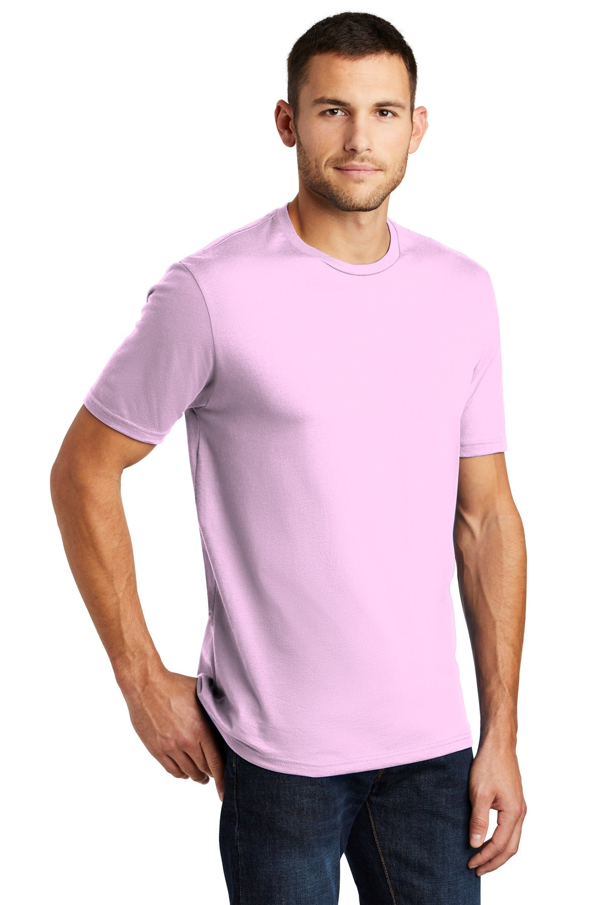 Soft Purple District Perfect Weight Tee. DT104