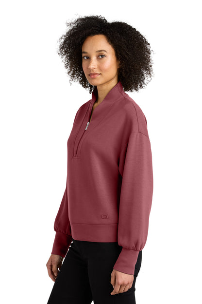 SoftRuby OGIO Women's Transcend 1/4-Zip LOG861