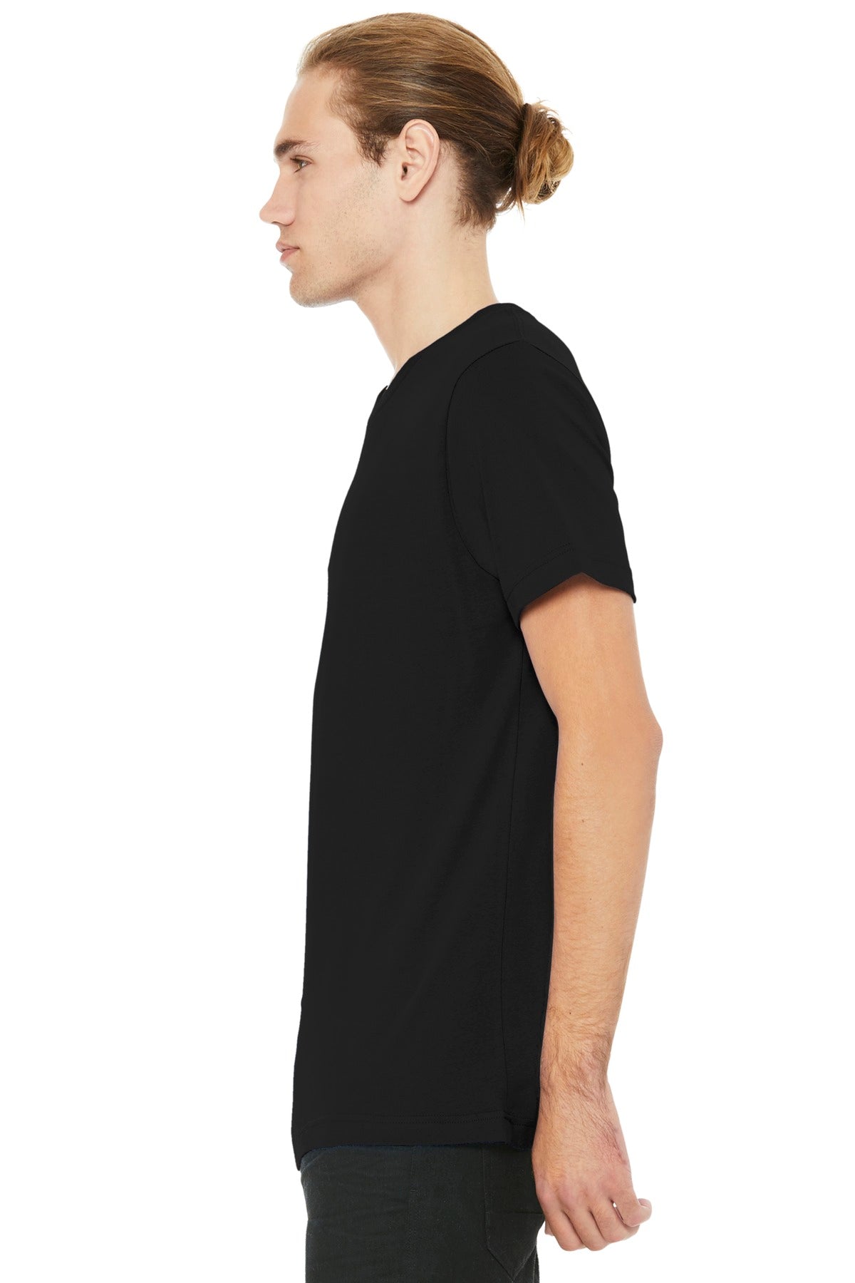 Sol Black Blnd BELLA+CANVAS Unisex Heather CVC Short Sleeve Tee. BC3001CVC