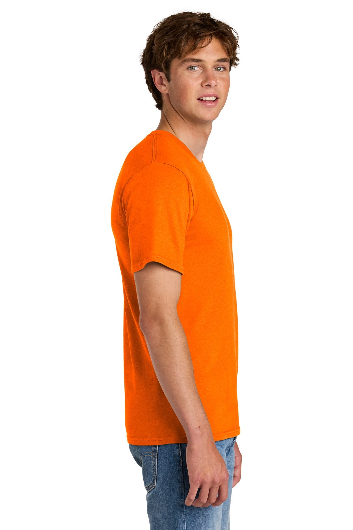 SOrange Port & Co Easy Cotton Tee PC43