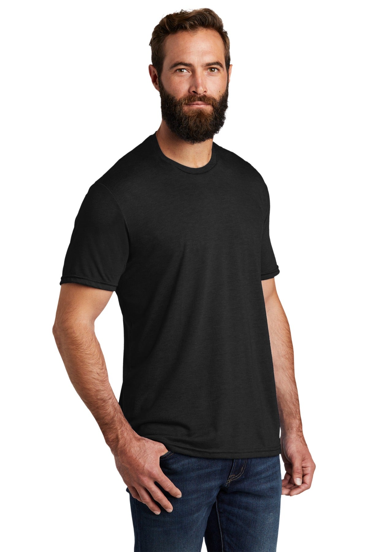 Space Black Allmade Unisex Tri-Blend Tee AL2004