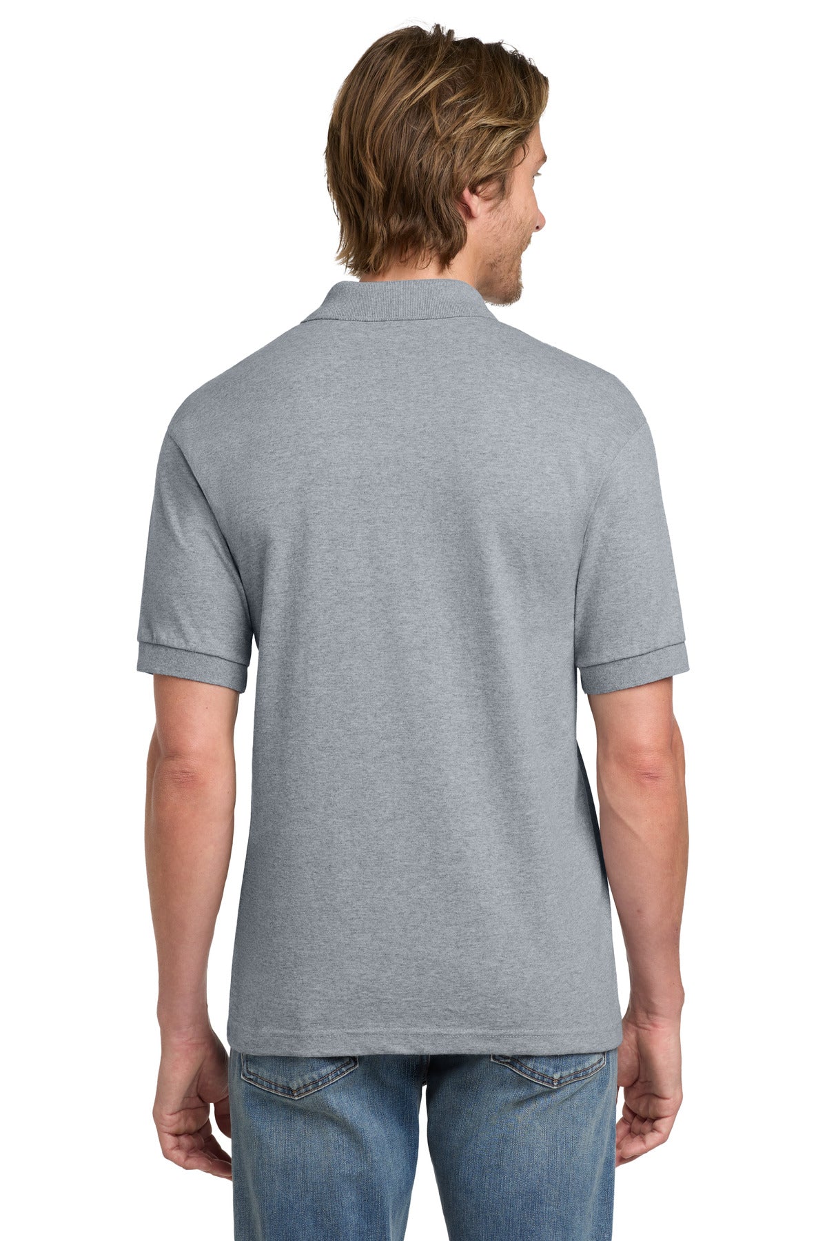 Sport Grey Gildan - DryBlend 6-Ounce Jersey Knit Sport Shirt. 8800