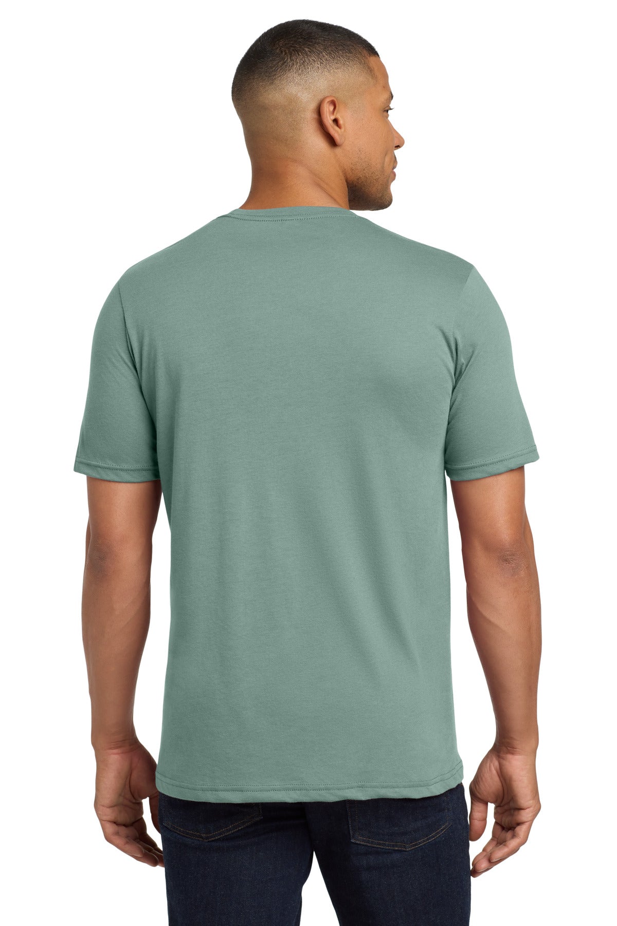 StnwshGrn Next Level Apparel Adult Poly/Cotton Tee. NL6200