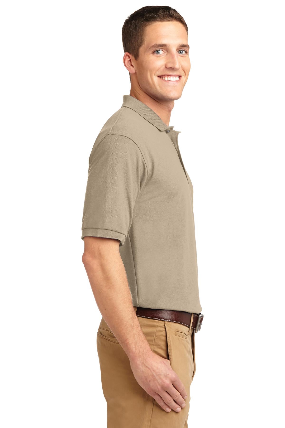 Stone Port Authority Extended Size Silk Touch Polo K500ES