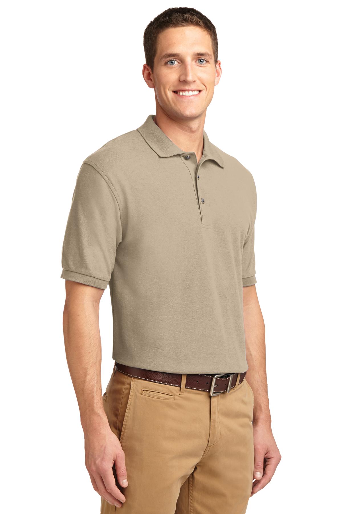 Stone Port Authority Extended Size Silk Touch Polo K500ES