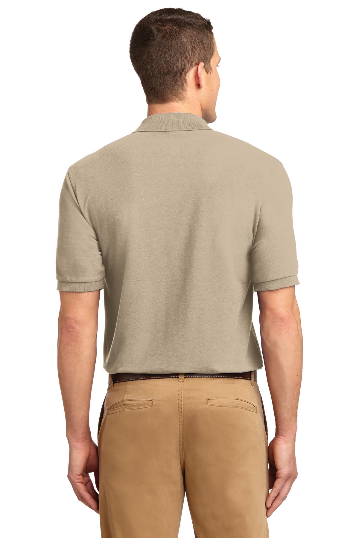 Stone Port Authority Extended Size Silk Touch Polo K500ES