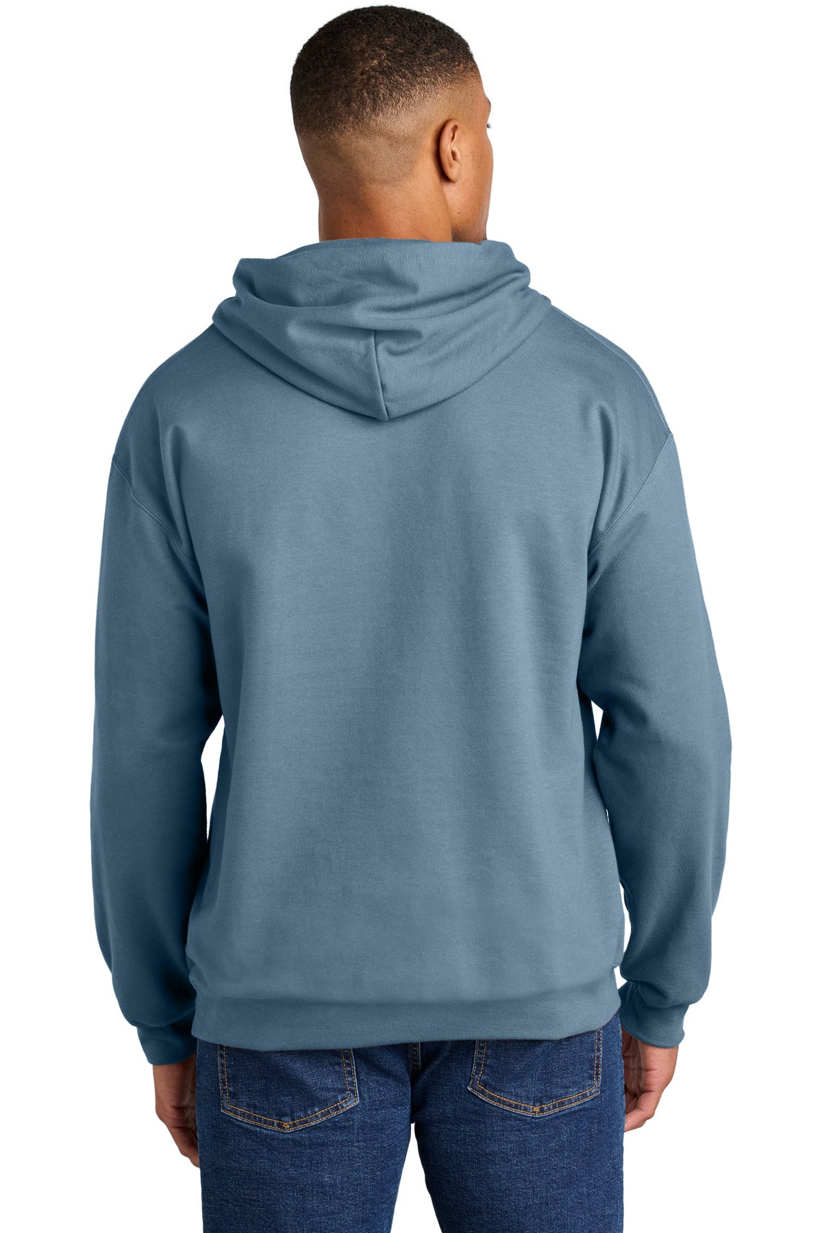 StoneBlue Gildan Softstyle Midweight Pullover Hooded Sweatshirt SF500