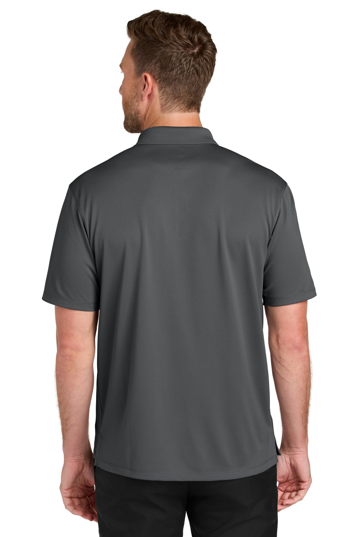 StormGrey Port Authority Tall Wearever Performance Pique Polo TLK240