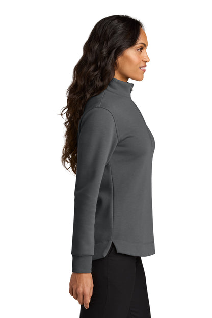 StormGrey Port Authority Women's Wearever Signature Double Pique 1/4-Zip LK210