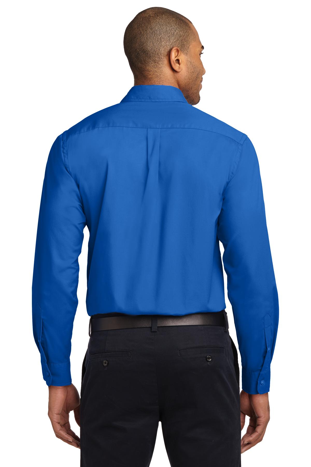 Strong Blue Port Authority Long Sleeve Easy Care Shirt S608