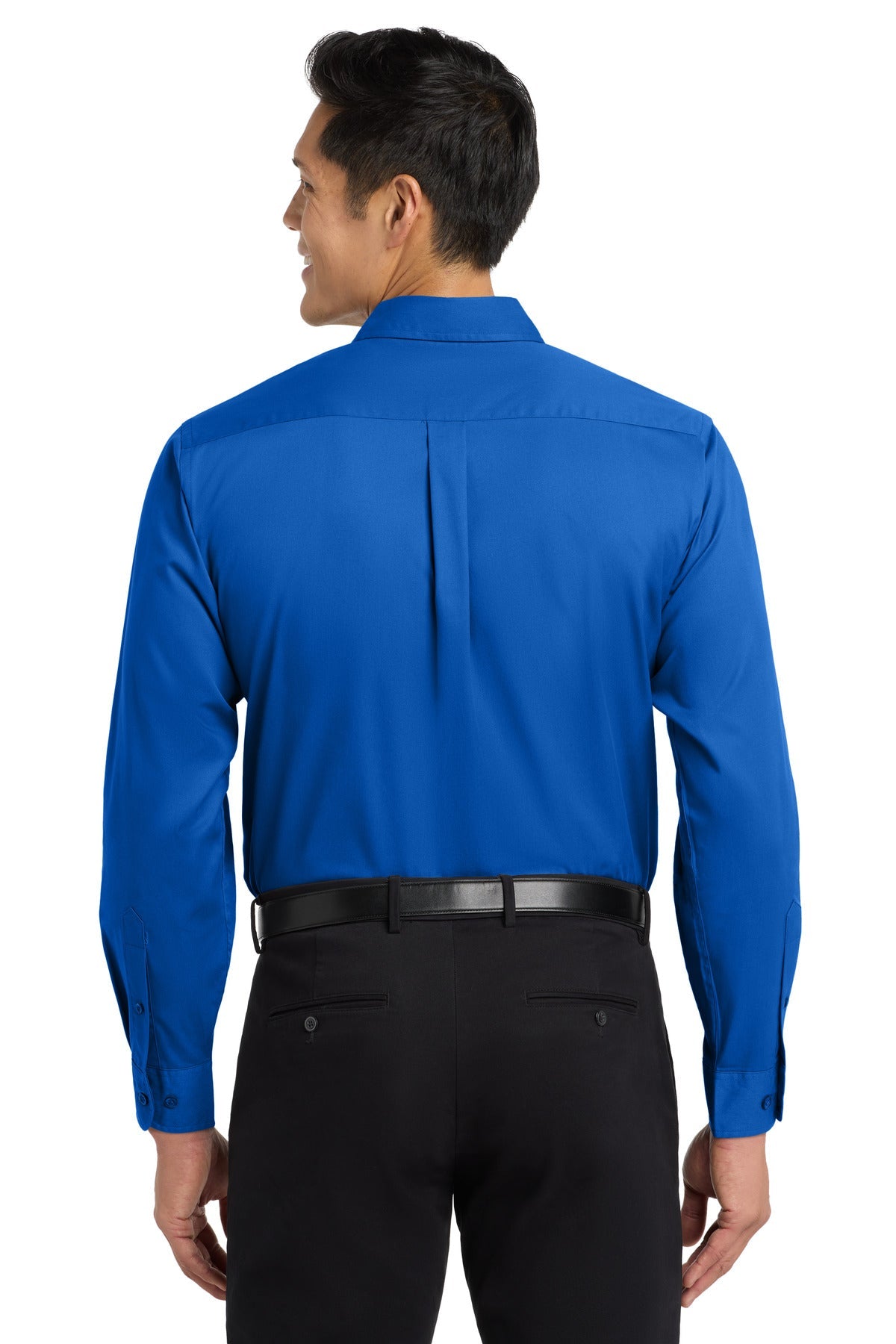 Strong Blue Port Authority Long Sleeve Easy Care Shirt S608