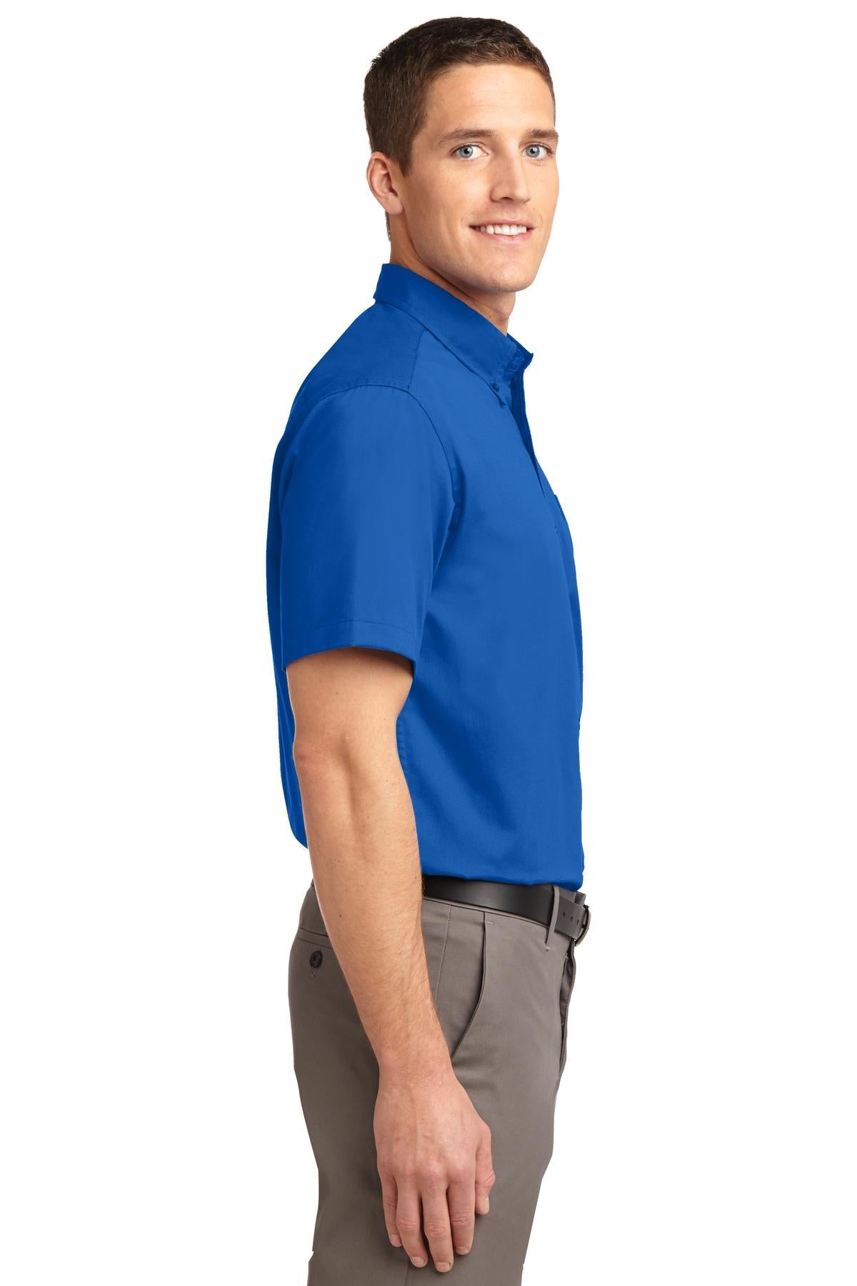 Strong Blue Port Authority Short Sleeve Easy Care Shirt. S508