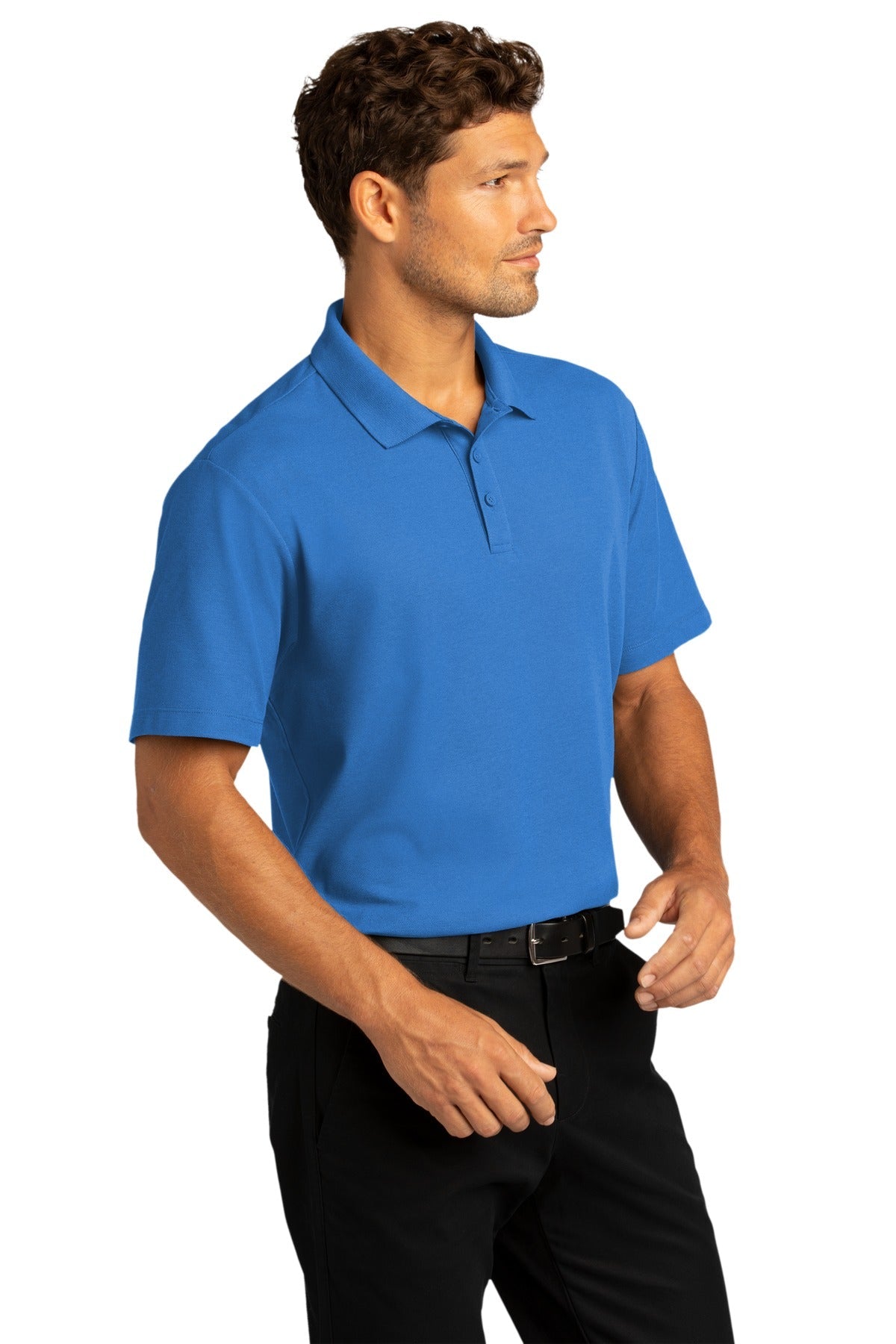 StrongBlue Port Authority SuperPro React Polo. K810