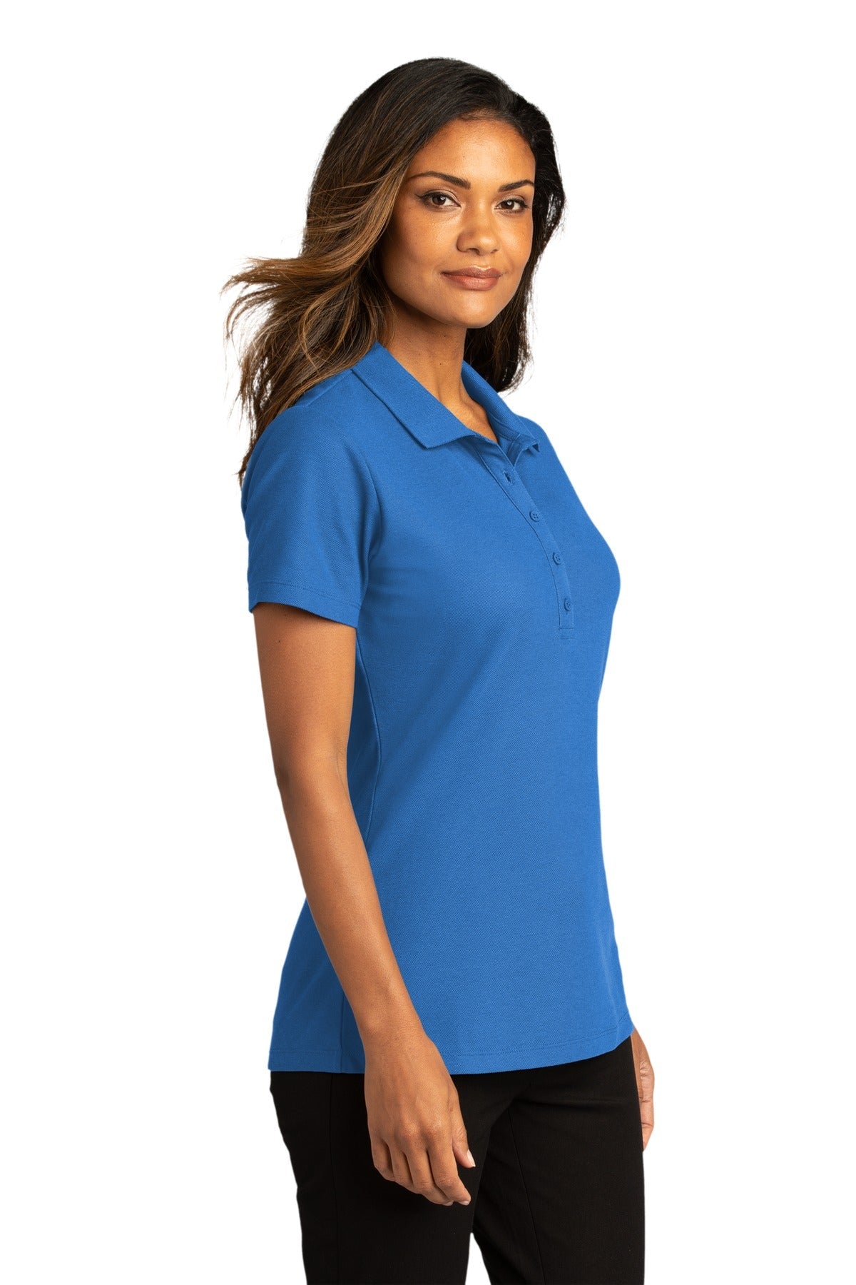 StrongBlue Port Authority Women's SuperPro React Polo. LK810
