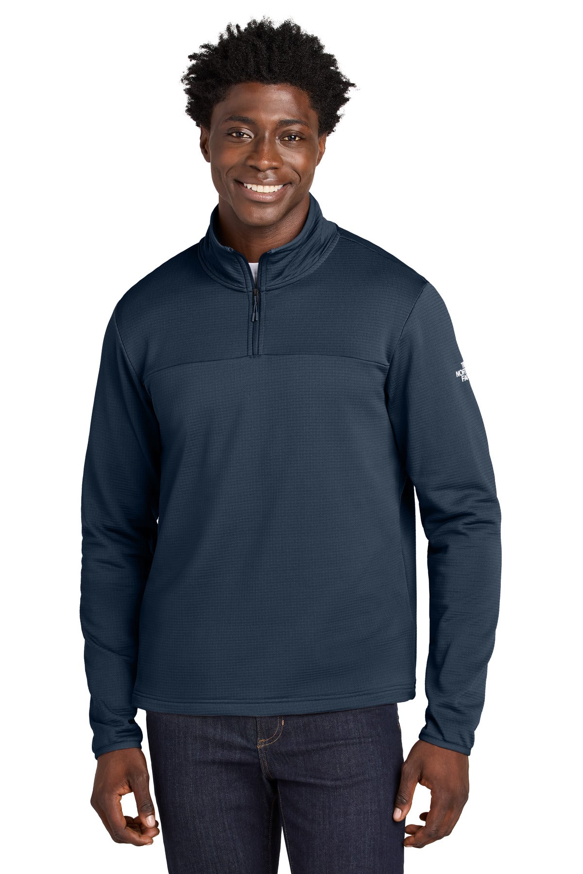 SummitNavy The North Face Aim 1/4-Zip Fleece NF0A8ENJ