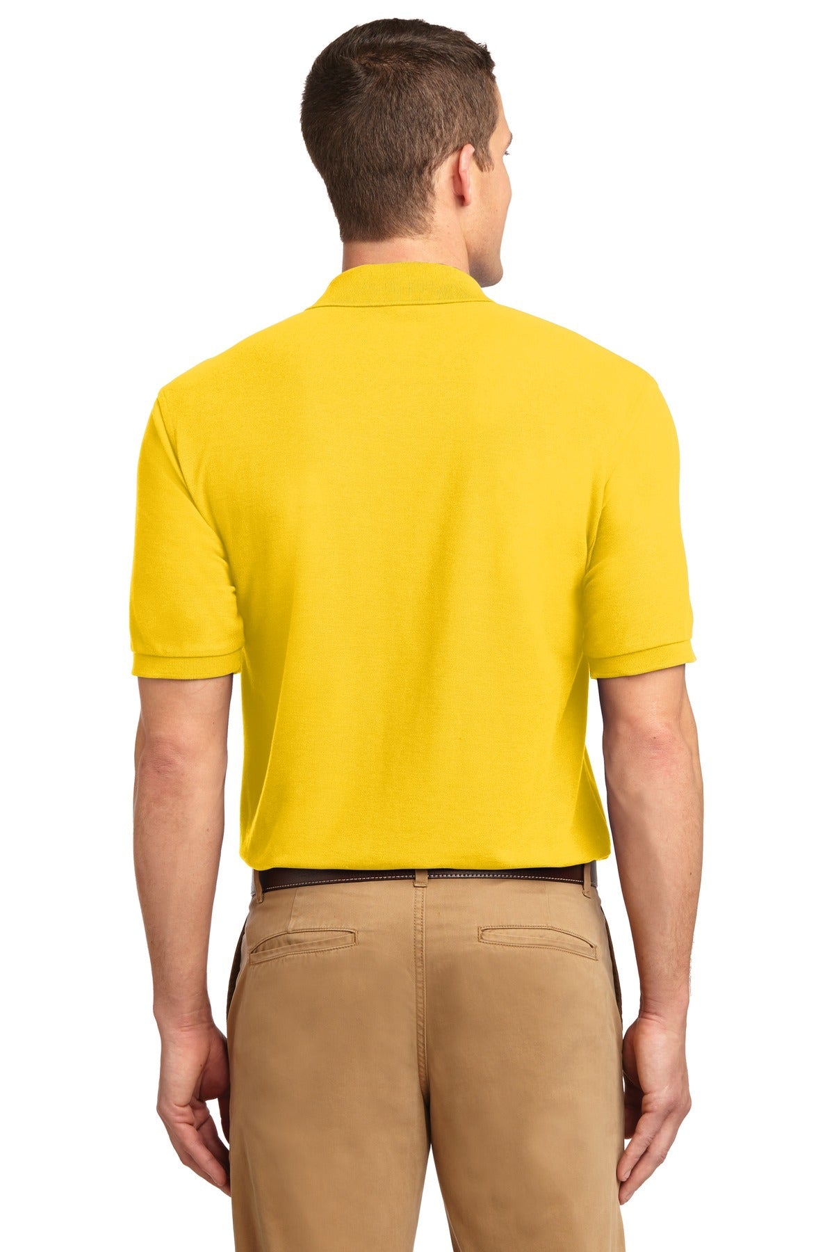 Sunflower Yllw Port Authority Extended Size Silk Touch Polo K500ES