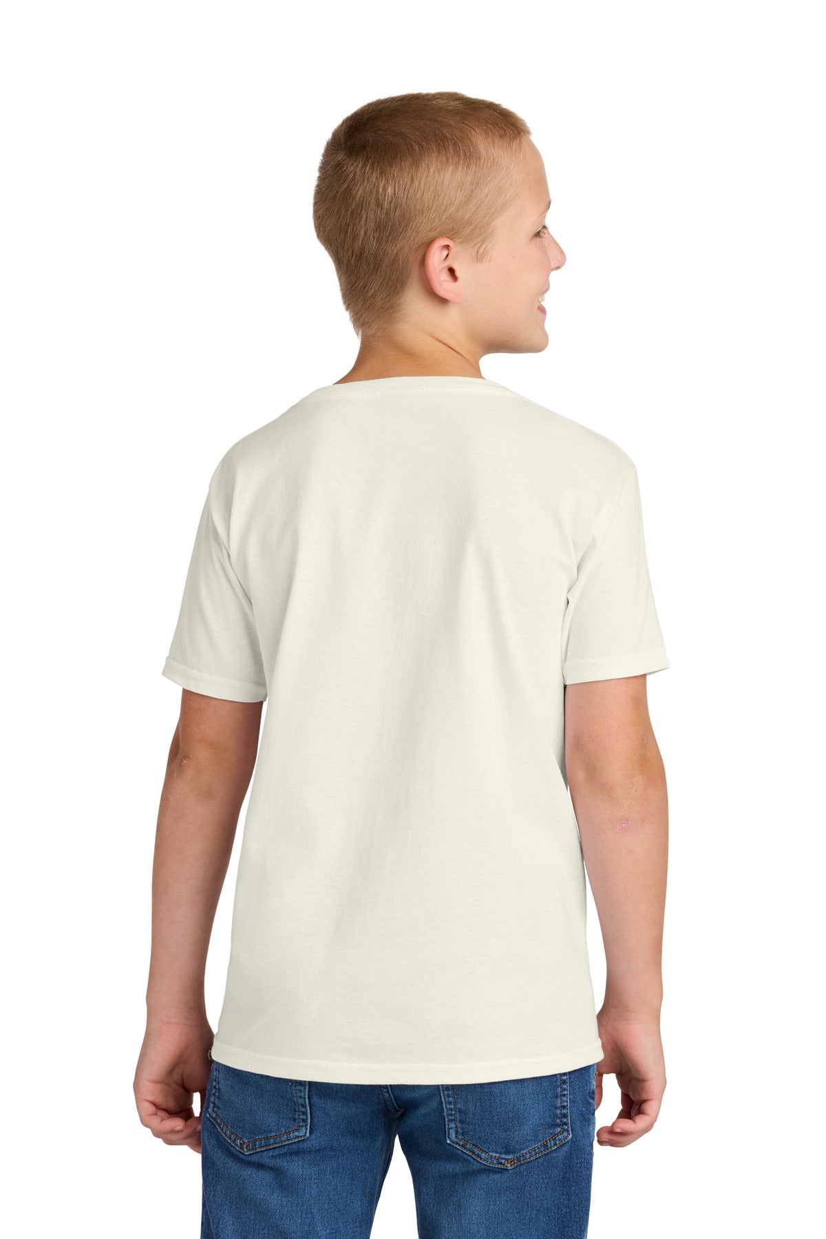 SwtCrmHthr Jerzees Classics Youth Cotton T-Shirt 363Y