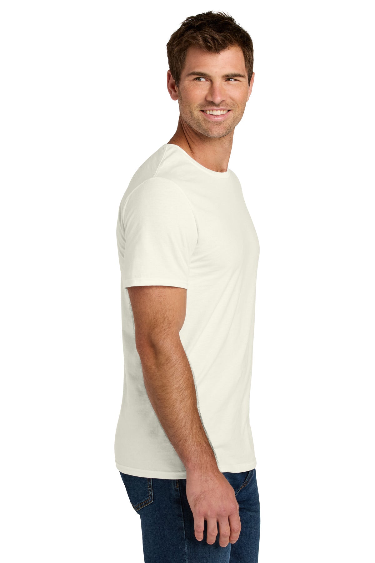 SwtCrmHthr Jerzees Ultimate Unisex Ring Spun T-Shirt IC46M