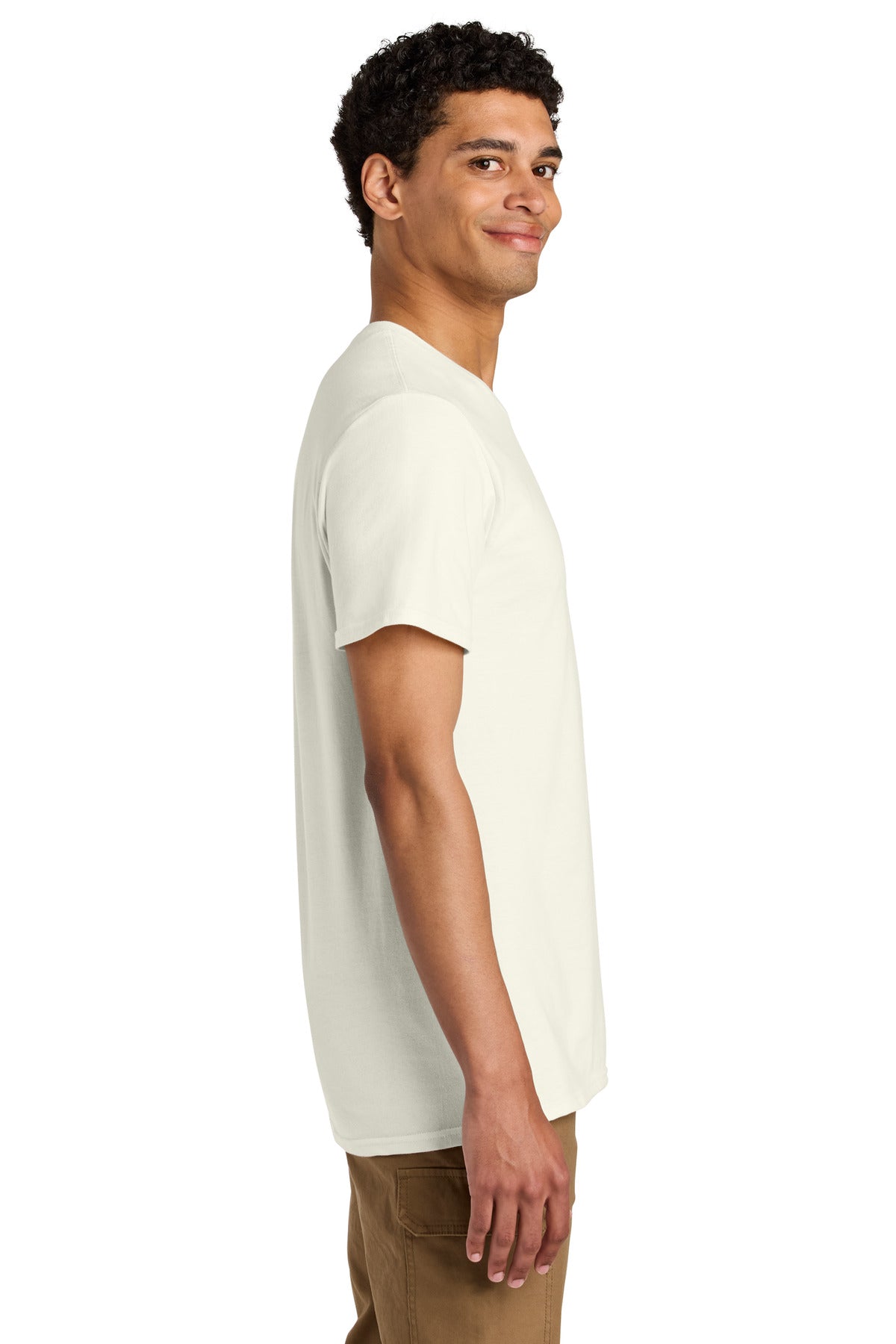 SwtCrmHthr Jerzees Unisex Premium Combed Ring Spun Cotton Tee 570M