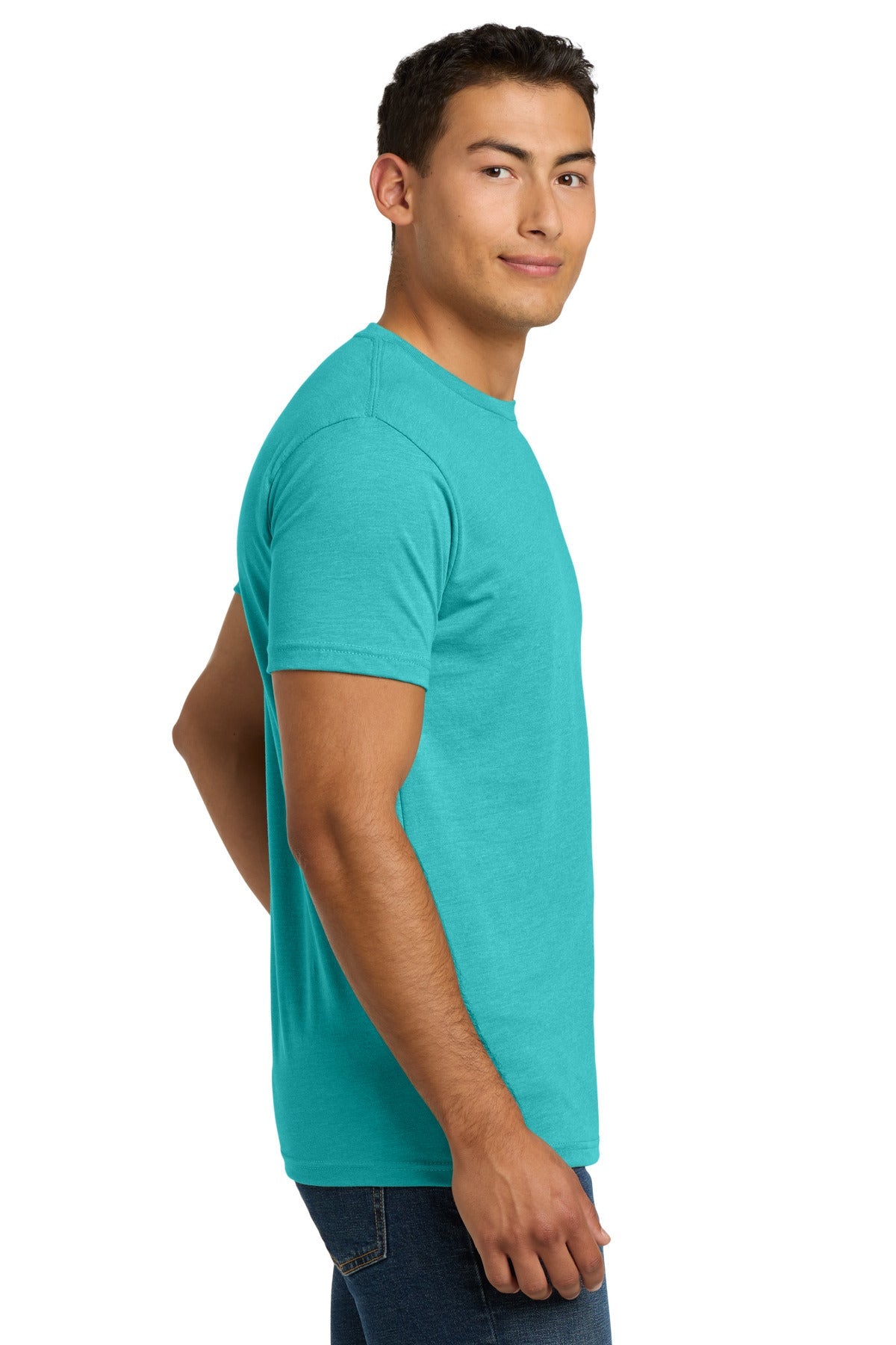 TahitiBlue Next Level Apparel Adult CVC Tee. NL6210