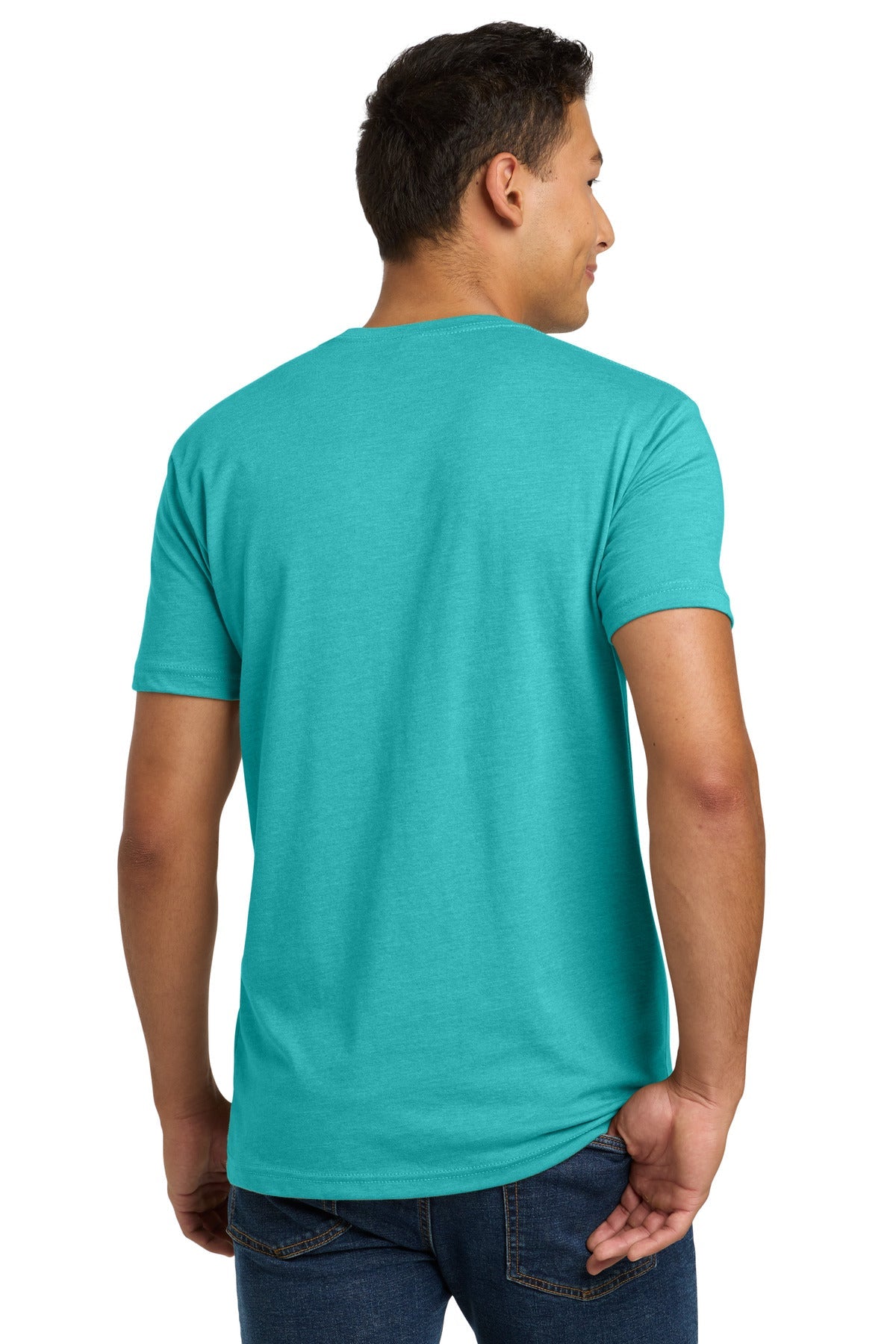 TahitiBlue Next Level Apparel Adult CVC Tee. NL6210