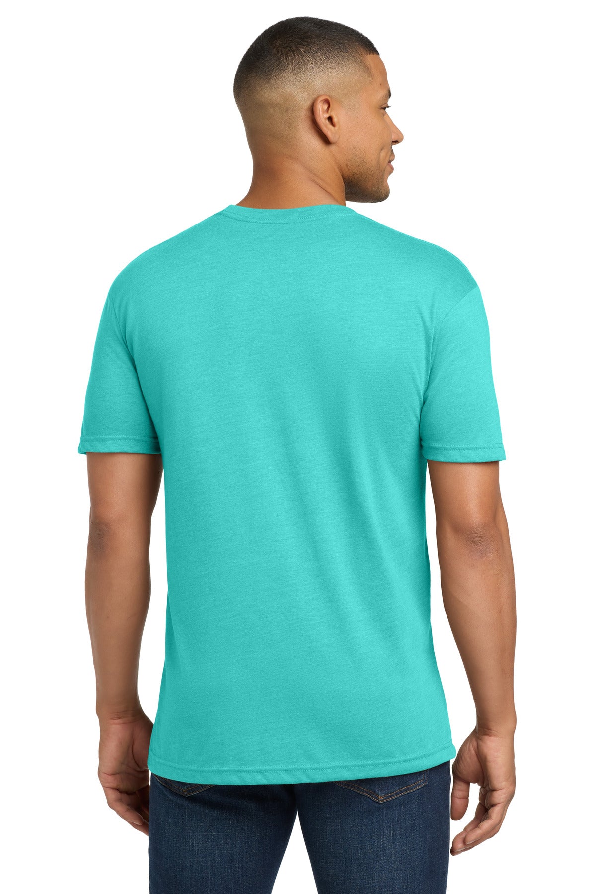 TahitiBlue Next Level Apparel Adult Tri-Blend Tee. NL6010