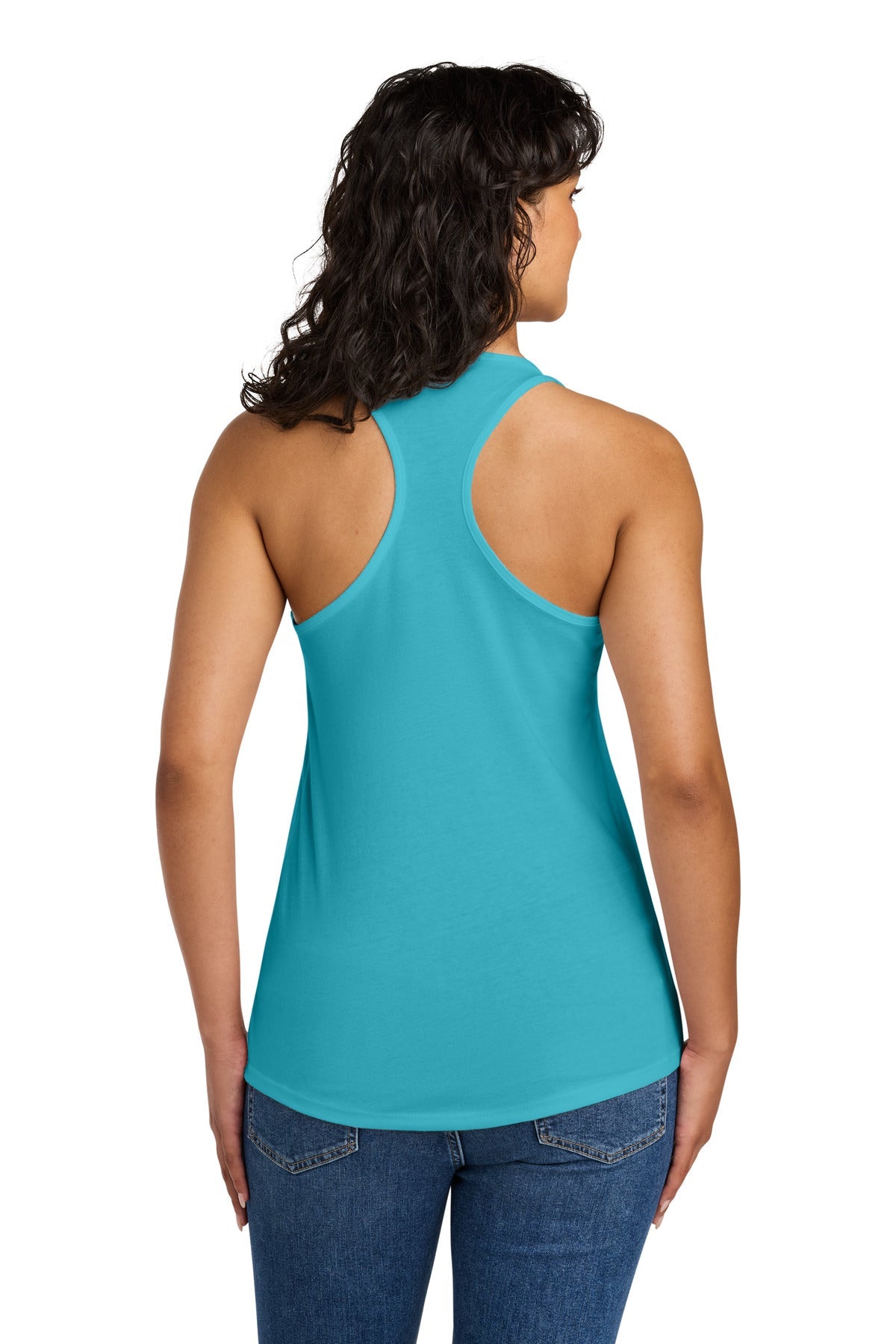 TahitiBlue Next Level Apparel Women's Ideal Racerback Tank NL1533